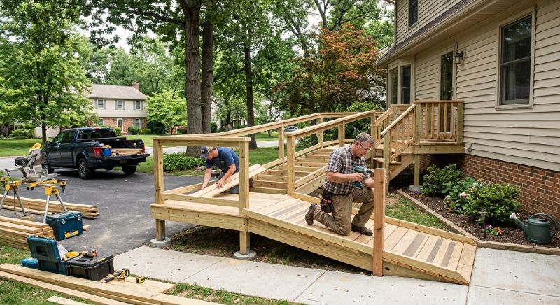 Church Ramp Installation in Kansas City, KS